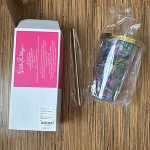 NWT Lilly Pulitzer Travel Tumbler